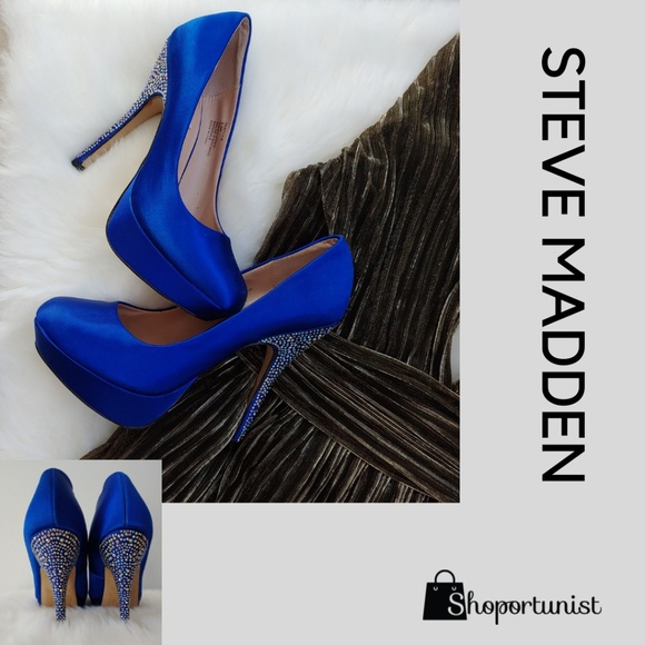 Steve Madden Shoes - Steve Madden Royal Blue Stilettos